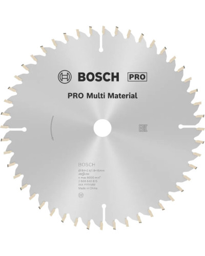 PRO Пильный диск for Multi Material, 184x24x16 мм
