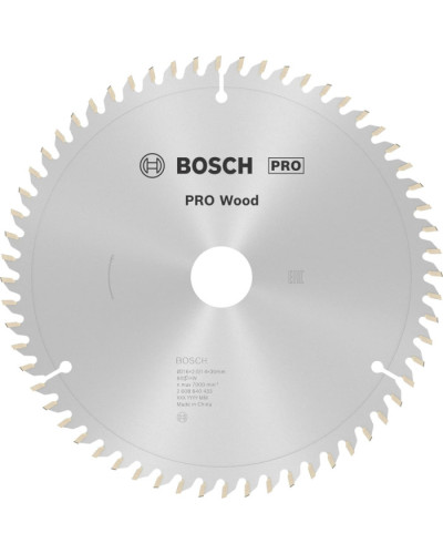 Пильний диск Bosch 216x2x30 мм 60 OPTILINE