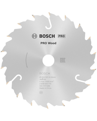 Пильний диск Bosch 130x2x16 мм 18 SPEEDLINE