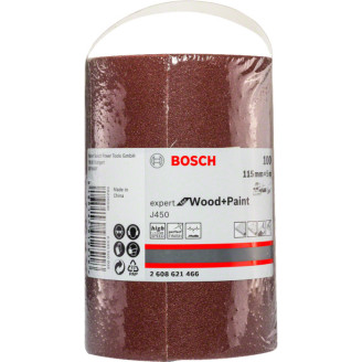 Шліфрулон Bosch J450 Expert for Wood + Paint 115x5000мм G120