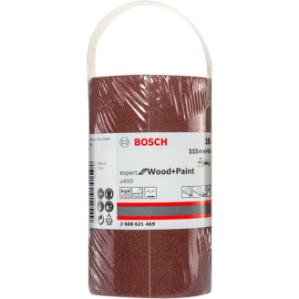Шліфрулон Bosch J450 Expert for Wood + Paint 115x5000мм G180