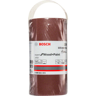 Шлифрулон Bosch J450 Expert for Wood + Paint 115x5000мм G320