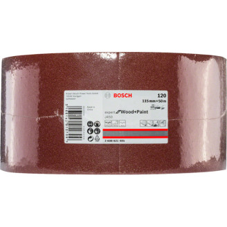Шлифрулон Bosch J450 Expert for Wood + Paint 115x50.000мм G120
