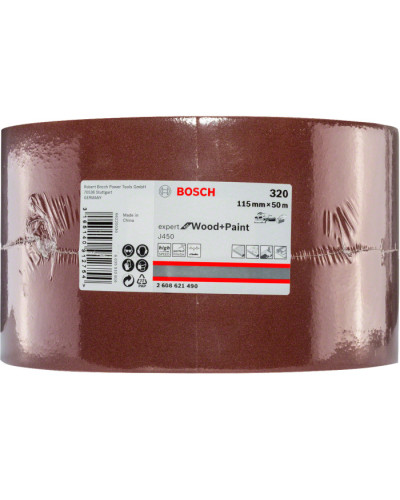 Шлифрулон Bosch J450 Expert for Wood + Paint 115x50.000 мм G320  - фото 2