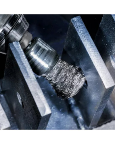 Щетка кистевидная (кистичная) Bosch 6мм 25x0.3мм витая INOX  - фото 7
