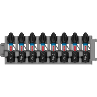 PRO Касета ударних біт Impact Control 25 ММ PH2 8 шт