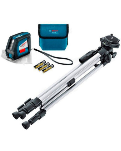 Лазерний нівелір Bosch GLL 2-50 Professional + BT 150 + вкладка під L-Boxx 