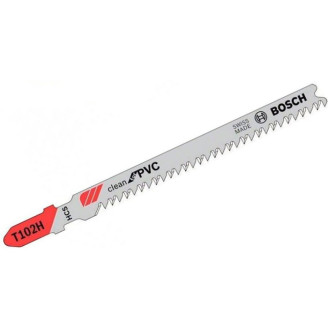 PRO 5 Лобзиковая ПЫЛЬЦА T 102 H Clean for PVC, HCS, 100 мм