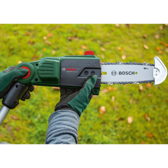 Акумуляторна телескопічна висоторізна пила Bosch UniversalChainPole 18, 1 акб PBA 18V 2.5A, з/п AL 18V-20
