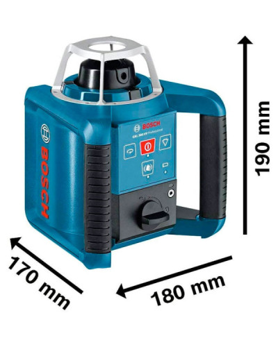 Ротаційний лазерний нівелір Bosch GRL 300 HVG SET  - фото 4