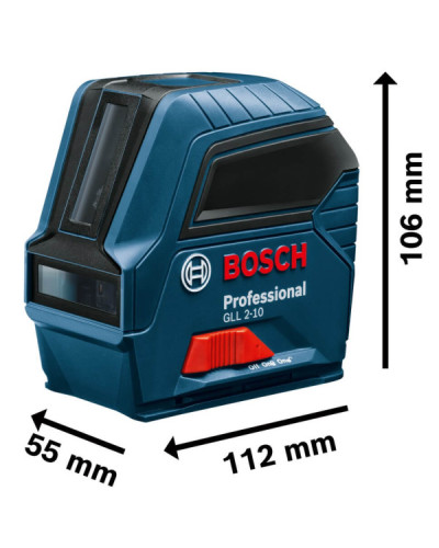 Лазерный нивелир Bosch GLL 2-10 Professional  - фото 5