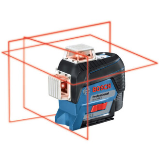 Лазерний рівень (нівелір) Bosch GLL 3-80 C (12 V) + BM 1 + L-Boxx