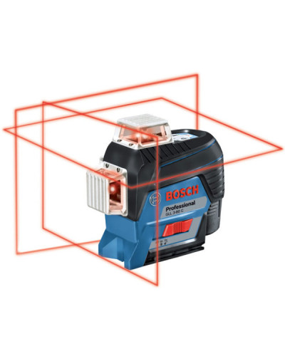 Лазерний рівень (нівелір) Bosch GLL 3-80 C (12 V) + BM 1 + L-Boxx  - фото 2