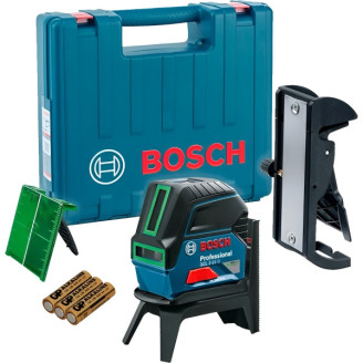Лазерный нивелир Bosch GCL 2-15 G Professional + RM1 + BM3
