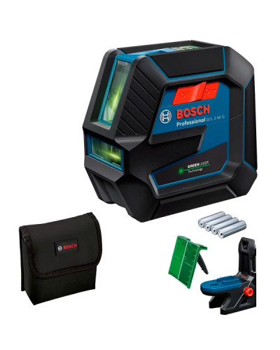 Лазерний рівень (нівелір) Bosch GCL 2-50 G + RM 10