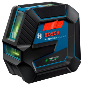 Лазерний рівень (нівелір) Bosch GCL 2-50 G + RM 10 + BT 150