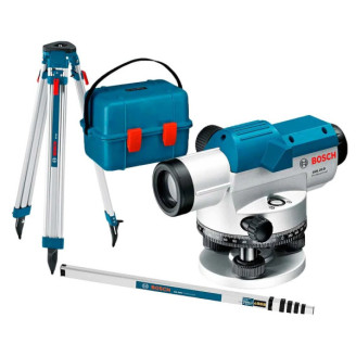 Оптичний нівелір Bosch GOL 20 + BT160 + GR500
