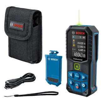 Лазерний далекомiр Bosch GLM 50-27CG + BA 3,7V