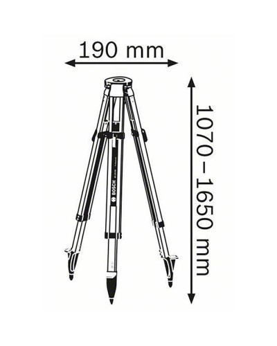 Штатив (тринога) Bosch BT 170 HD  - фото 5