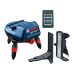 Універсальний тримач лазерних рівнів Bosch RM3 + трим. BM3 + пульт RC2 + вкладка для L-boxx