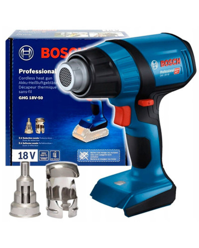 Акумуляторний технічний фен Bosch GHG 18V-50
