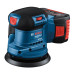 Акумуляторна ексцентрикова шліфмашина Bosch GEX 185-LI з 1 акб 4.0 Ah, GAL 18V-40  - фото 2