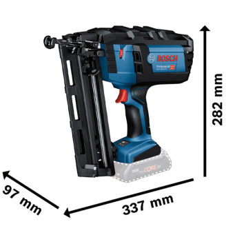 Акумуляторний цвяхозабивач Bosch GNH 18V-64M + 2x акумулятори 18V ProCORE 4,0Ah + LBoxx