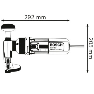 Шлицевые ножницы BOSCH GSC 2,8 Professional 0601506108
