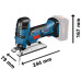 Аккумуляторный лобзик Bosch GST 18V-LI S Professional, без акб и з/у  - фото 14