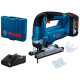 Акумуляторний лобзик Bosch GST 185-LI, 1 x GBA 18V 4.0Ah,  GAL 18V-20, кейс