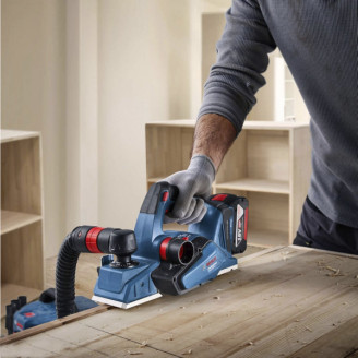 Акумуляторний рубанок Bosch GHO 185-LI