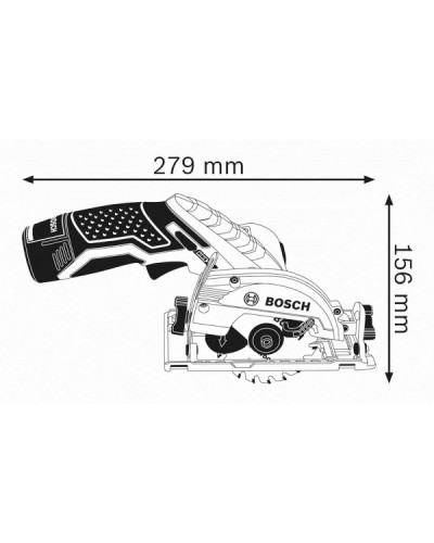 Аккумуляторная дисковая пила Bosch Professional GKS 12V-26, без акб и з/у - фото 11 Аккумуляторная дисковая пила Bosch Professional GKS 12V-26, без акб и з/у - фото 11