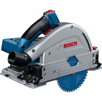 Аккумуляторная погружная пила Bosch Professional GKT 18V-52 GC, без акб и з/у, в кейсе в L-Boxx 238, с пильным диском Expert for Wood 140 мм