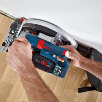 Аккумуляторная погружная пила Bosch Professional GKT 18V-52 GC, без акб и з/у, в кейсе в L-Boxx 238, с пильным диском Expert for Wood 140 мм