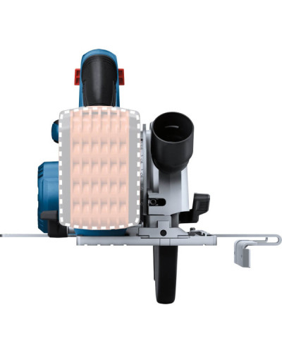 Аккумуляторная дисковая пила Bosch GKS 185-LI Professional, с диском Standard for Wood, без акб и з/у  - фото 6