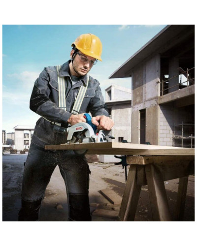 Аккумуляторная дисковая пила Bosch GKS 185-LI Professional, с диском Standard for Wood, без акб и з/у  - фото 16