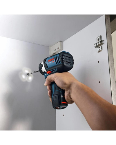 Аккумуляторный ударный гайковерт Bosch GDR 12V-105 Professional Solo  - фото 13