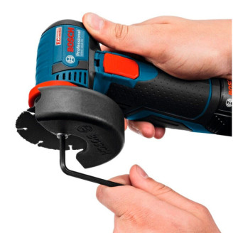 Аккумуляторная угловая шлифмашина Bosch GWS 12V-76 Professional Solo