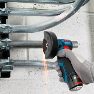 Аккумуляторная угловая шлифмашина Bosch GWS 12V-76 Professional Solo