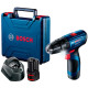 Акумуляторний ударний дриль-шурупокрут Bosch GSB 120-LI (2.0 Ah)