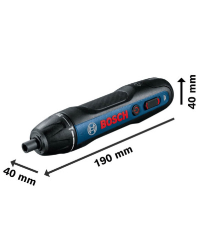 Аккумуляторный шуруповерт Bosch GO 2 Professional в кейсе  - фото 5