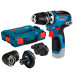 Акумуляторний шурупокрут Bosch  GSR 12V-35 FC solo;L-Boxx;4насад.