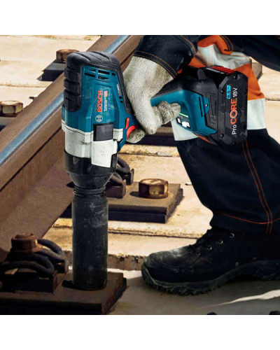 Аккумуляторный ударный гайковерт Bosch GDS 18V-1000 Professional, без акб  - фото 12