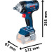 Аккумуляторный ударный гайковерт Bosch GDS 18V-400 Professional, 2 акб GBA 18V 5 Ah, з/у GAL 18V-40  - фото 14