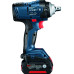 Аккумуляторный ударный гайковерт Bosch GDS 18V-400 Professional, 2 акб GBA 18V 5 Ah, з/у GAL 18V-40  - фото 4