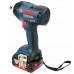 Аккумуляторный ударный гайковерт Bosch GDS 18V-400 Professional, 2 акб GBA 18V 5 Ah, з/у GAL 18V-40  - фото 5
