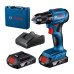 Аккумуляторная дрель-шуруповерт Bosch GSR 185-Li Professional, 2 акб GBA 18V 2.0Ah, з/у GAL 18V-20 в кейсе