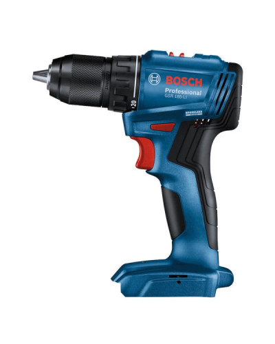 Аккумуляторная дрель-шуруповерт Bosch GSR 185-Li Professional, 2 акб GBA 18V 2.0Ah, з/у GAL 18V-20 в кейсе  - фото 2