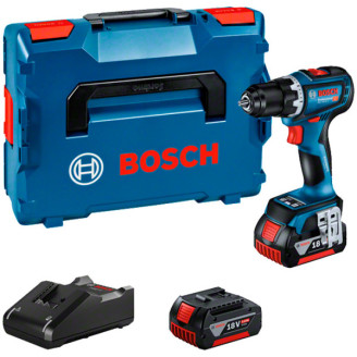 Акумуляторний дриль-шуруповерт Bosch GSR 18V-90 C (2x5.0Ah, GAL 18V-40, L)