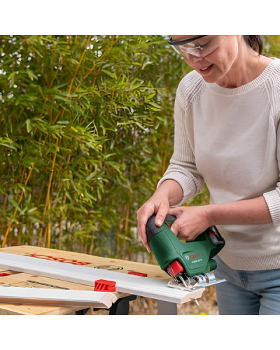 Аккумуляторный лобзик Bosch Easy Saw 18V-70, без акб и з/у  - фото 6